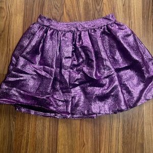 Sparkly purple Kate Spade skirt